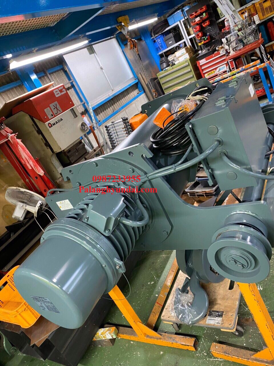 PALANG CÁP ĐIỆN HITACHI DẦM ĐÔI