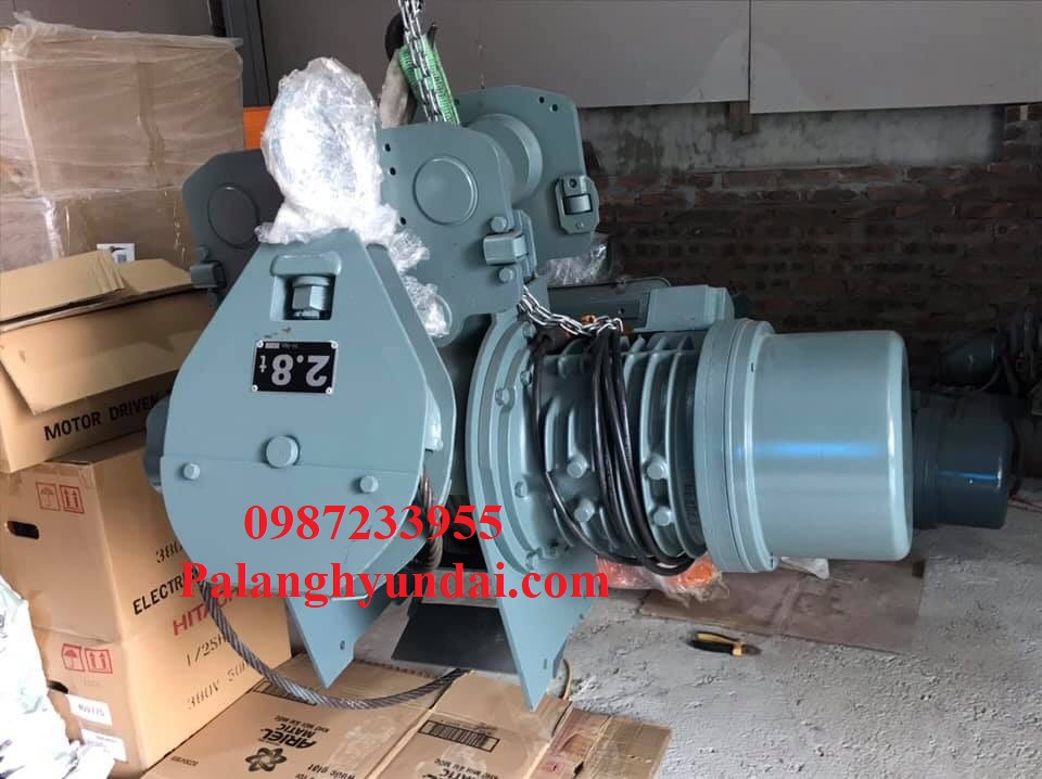 PA LĂNG CÁP ĐIỆN HITACHI 3 TẤN DẦM ĐƠN