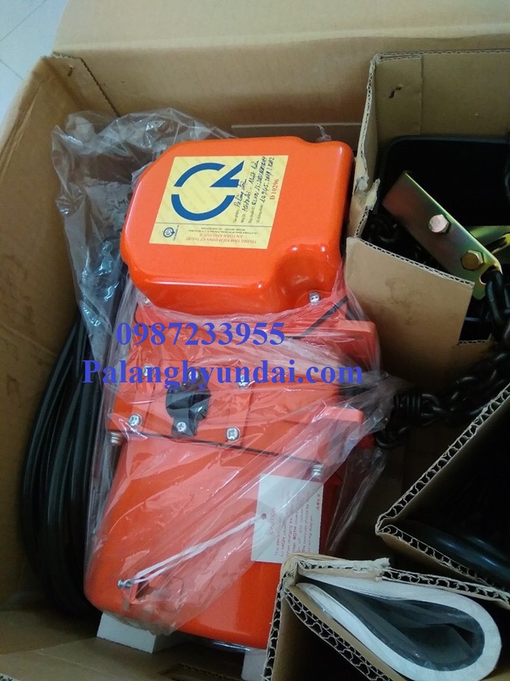 PA LĂNG XÍCH ĐIỆN HITACHI 1  TẤN  CỐ ĐỊNH 1S(H)