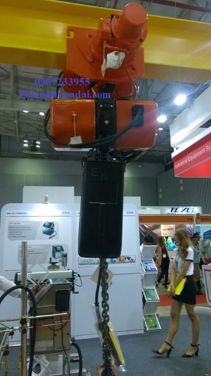 PA LĂNG XÍCH ĐIỆN HITACHI 2 TẤN DI CHUYỂN 2S(H)-2ST