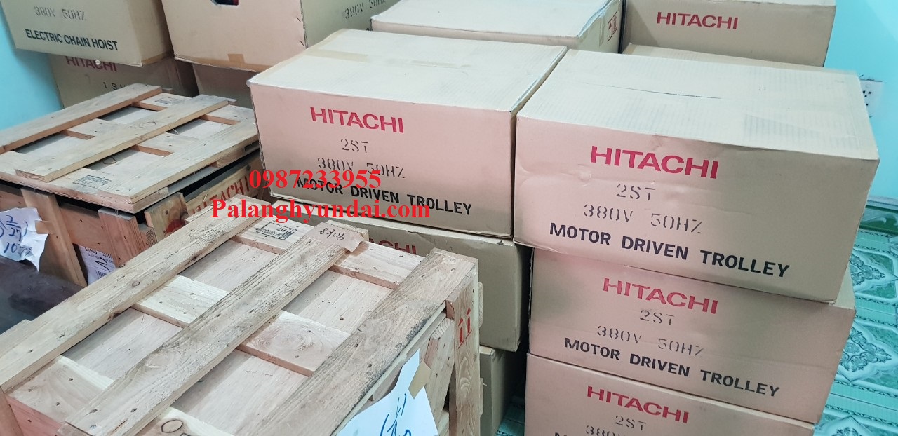 PA LĂNG XÍCH ĐIỆN HITACHI 2 TẤN CỐ ĐỊNH 2S(H)