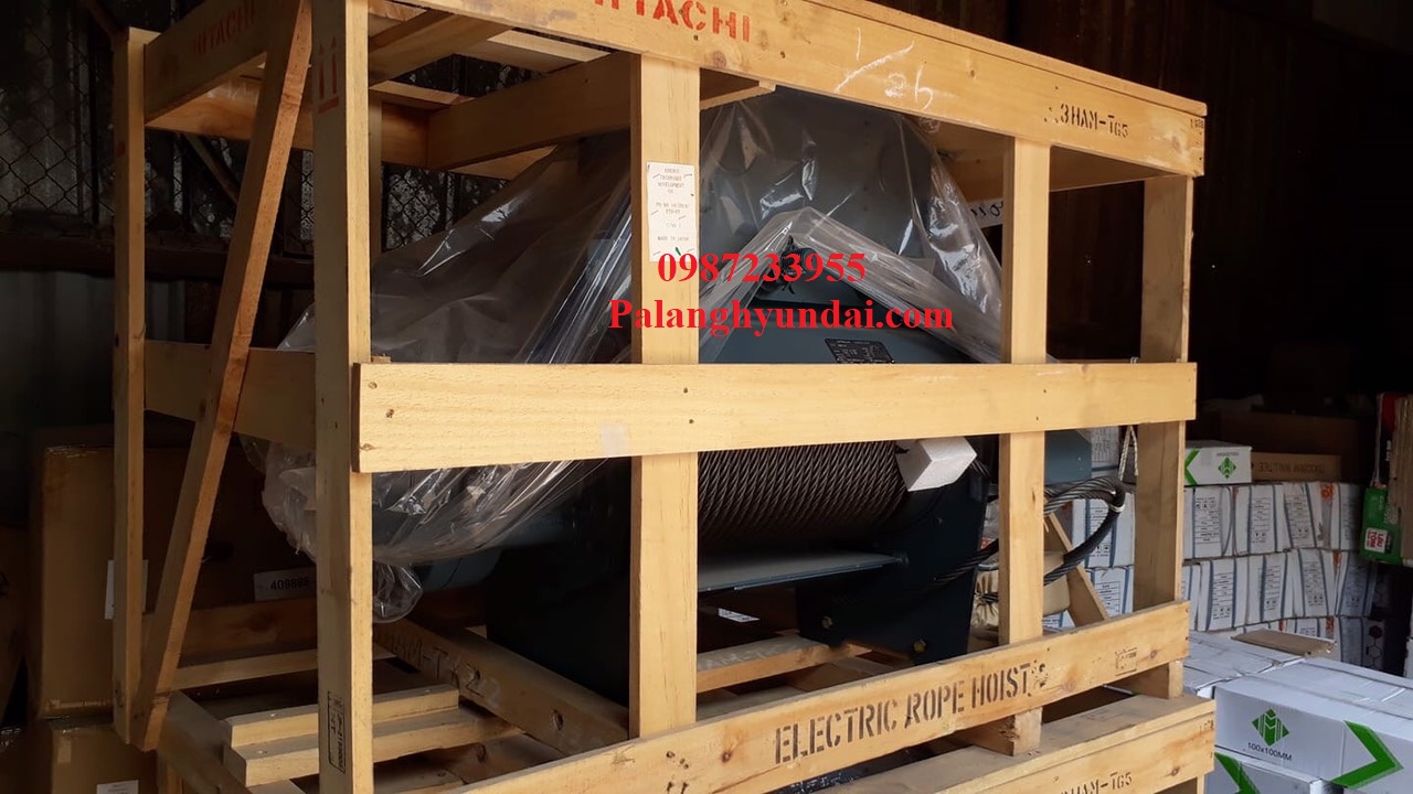 PA LĂNG CÁP ĐIỆN HITACHI 5 TẤN DẦM ĐƠN