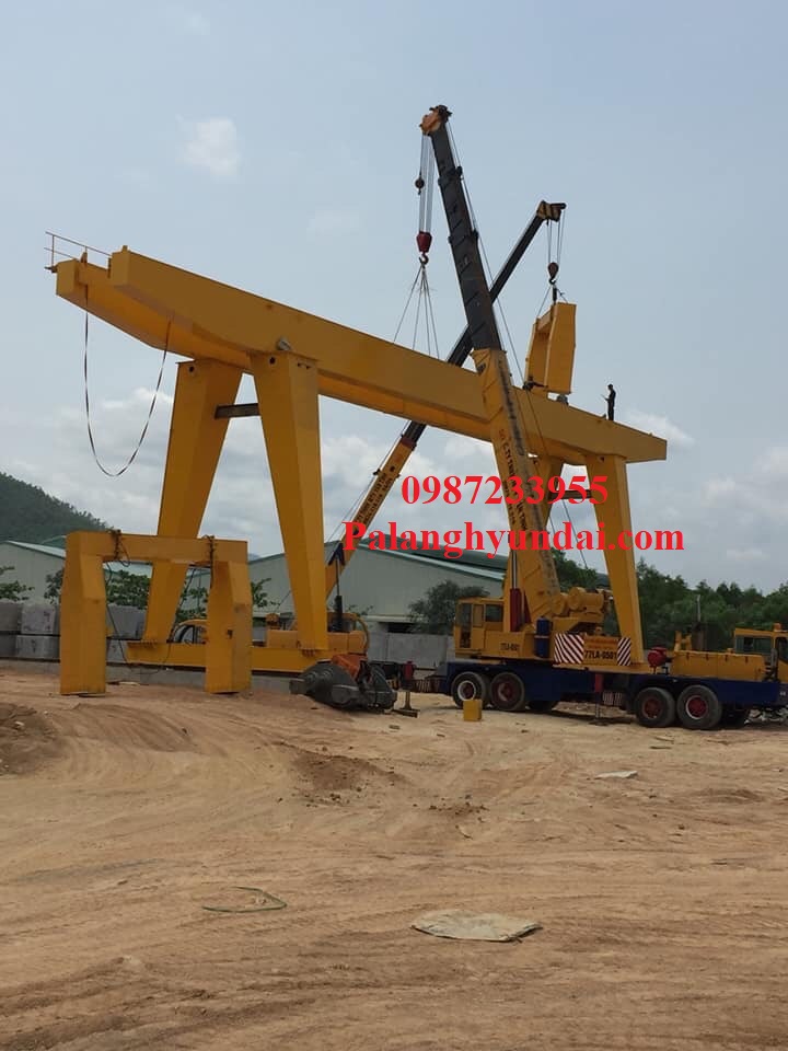 CỔNG TRỤC DẦM ĐÔI 35 TẤN