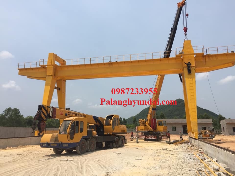 CỔNG TRỤC DẦM ĐÔI 35 TẤN