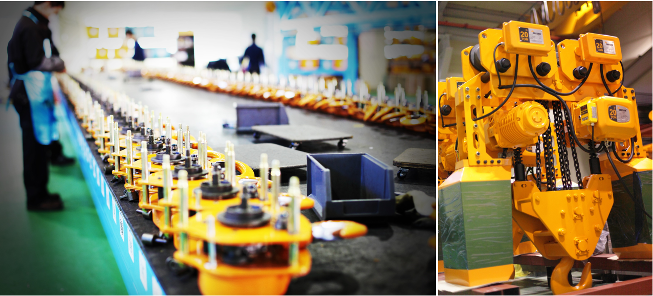 PA LĂNG XÍCH ĐIỆN DAESAN 2 TẤN CỐ ĐỊNH