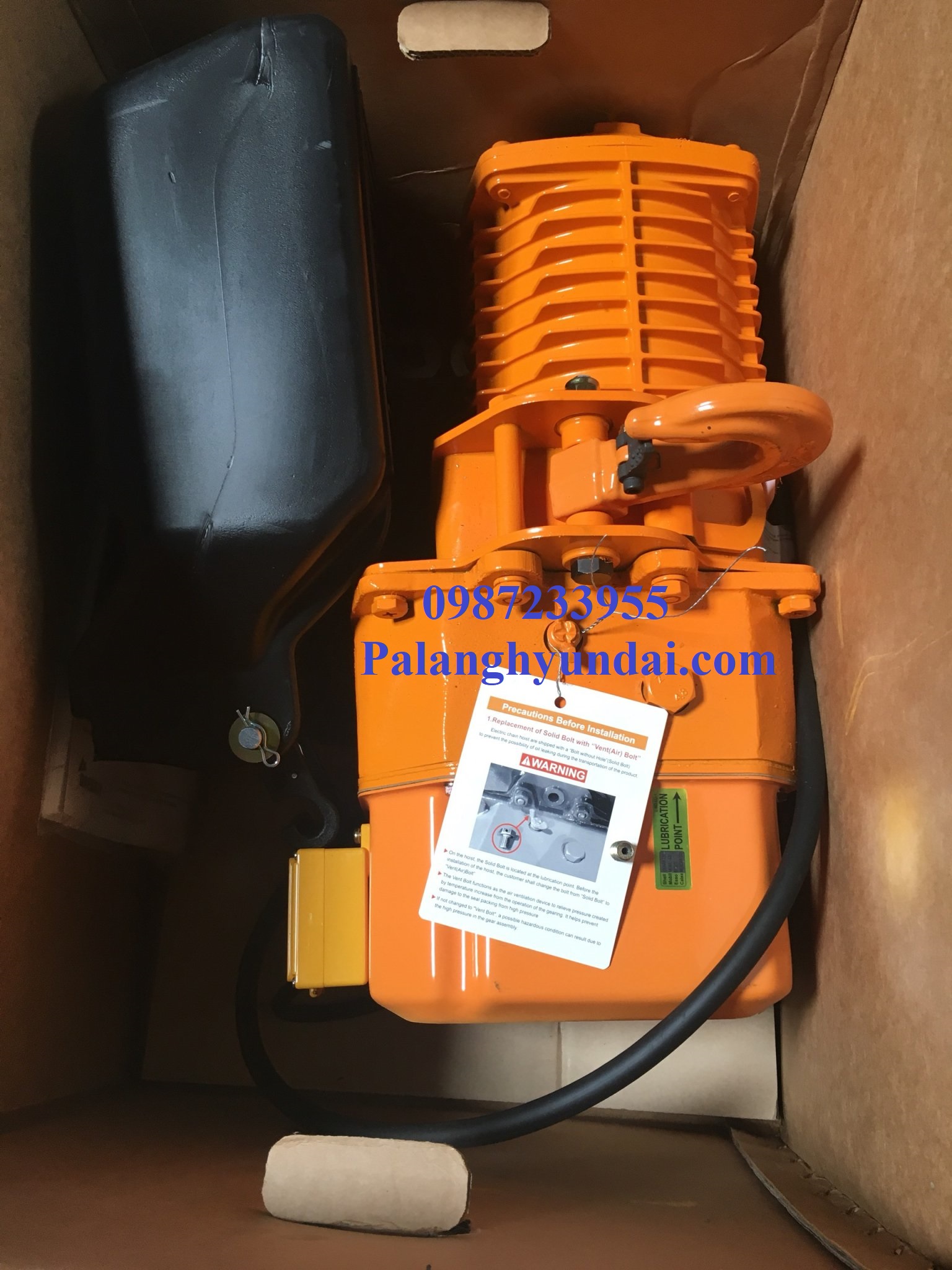 PA LĂNG XÍCH ĐIỆN DAESAN 2 TẤN CỐ ĐỊNH