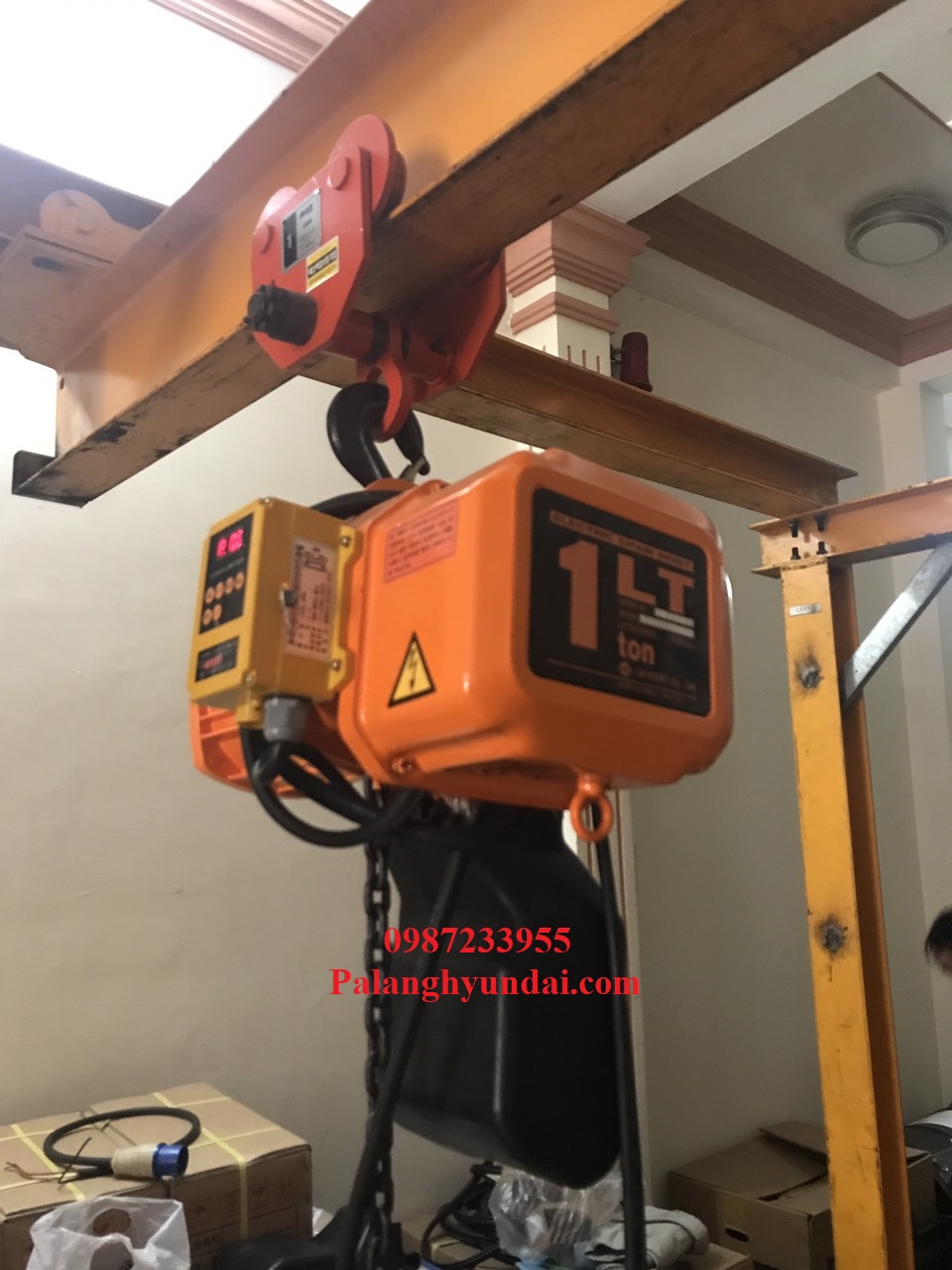 PA LĂNG XÍCH ĐIỆN LK 1 TẤN CỐ ĐỊNH LT-1S