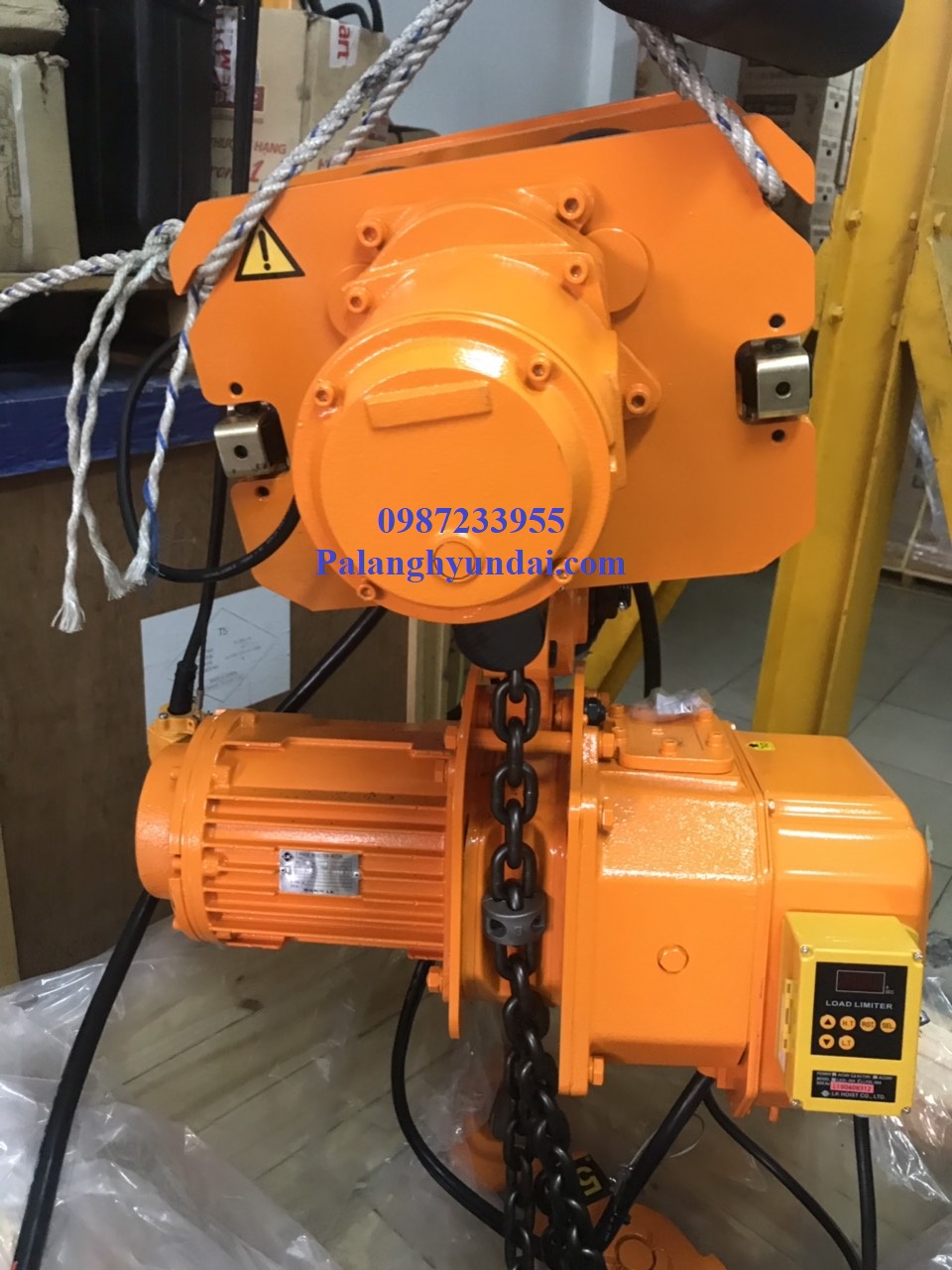 PALANG XÍCH ĐIỆN DI CHUYỂN 5 TẤN DAM-5W