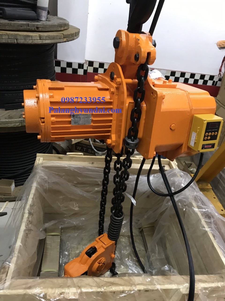 PA LĂNG XÍCH ĐIỆN LK 5 TẤN CỐ ĐỊNH DA - 5W