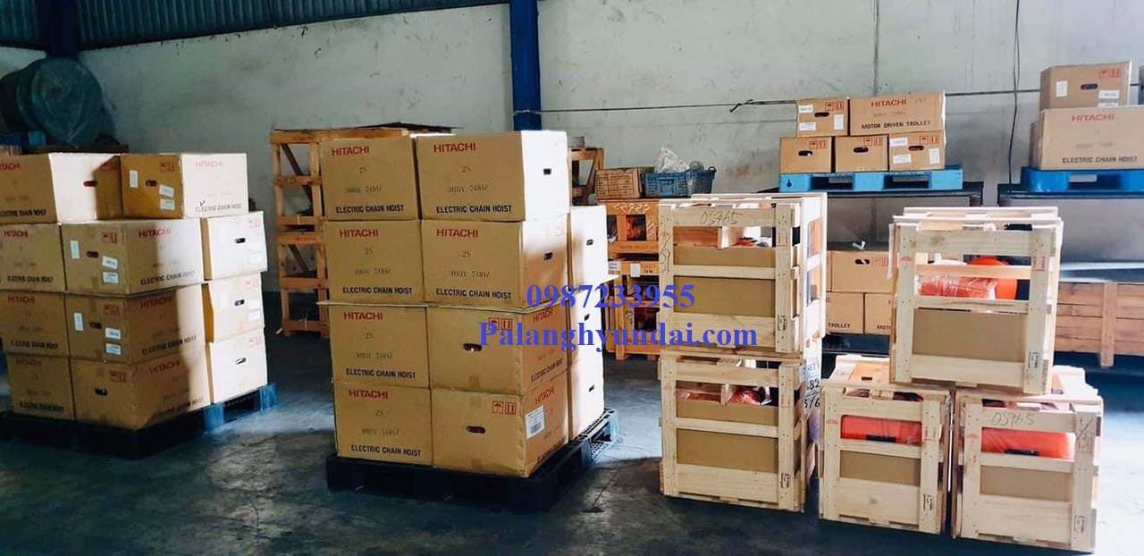 PA LĂNG XÍCH ĐIỆN HITACHI 5 TẤN DI CHUYỂN 5FH-5ET
