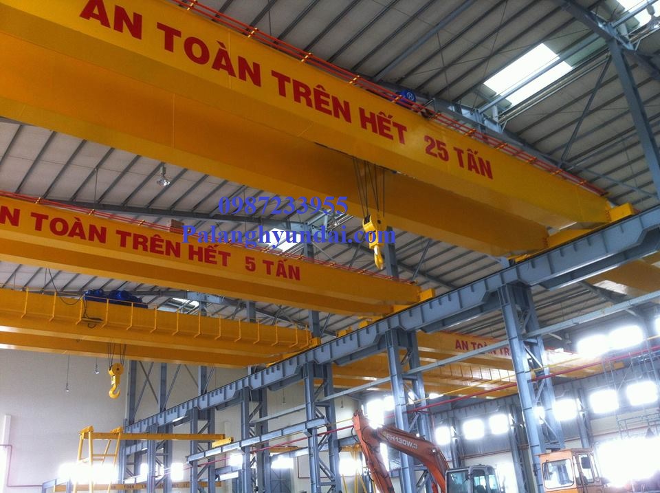 CẦU TRỤC DẦM ĐÔI 20 TẤN