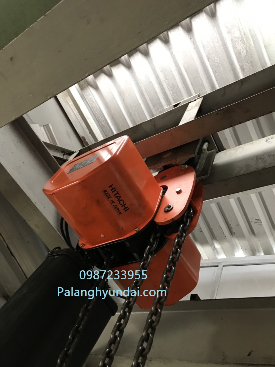 PA LĂNG XÍCH ĐIỆN HITACHI 5 TẤN CỐ ĐỊNH 5F(H)