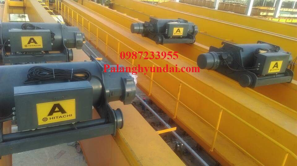 PA LĂNG CÁP ĐIỆN HITACHI 3 TẤN DẦM ĐÔI 3D-T55/ 3HD-T55