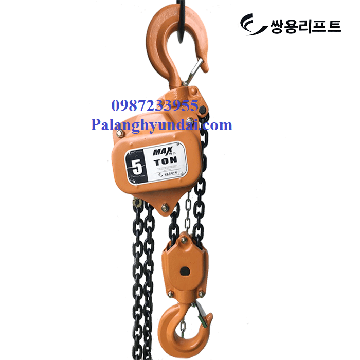 PALANG XÍCH KÉO TAY MAX 5 TẤN MX5