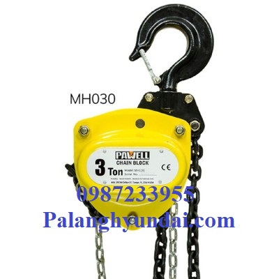 PALANG XÍCH KÉO TAY PAWELL 3 TẤN MH030
