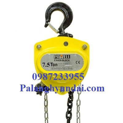 PALANG XÍCH KÉO TAY PAWELL 7.5 TẤN MH075