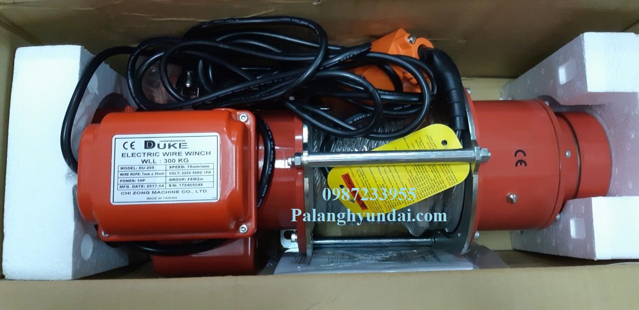  TỜI ĐIỆN DUKE 300KG DU205