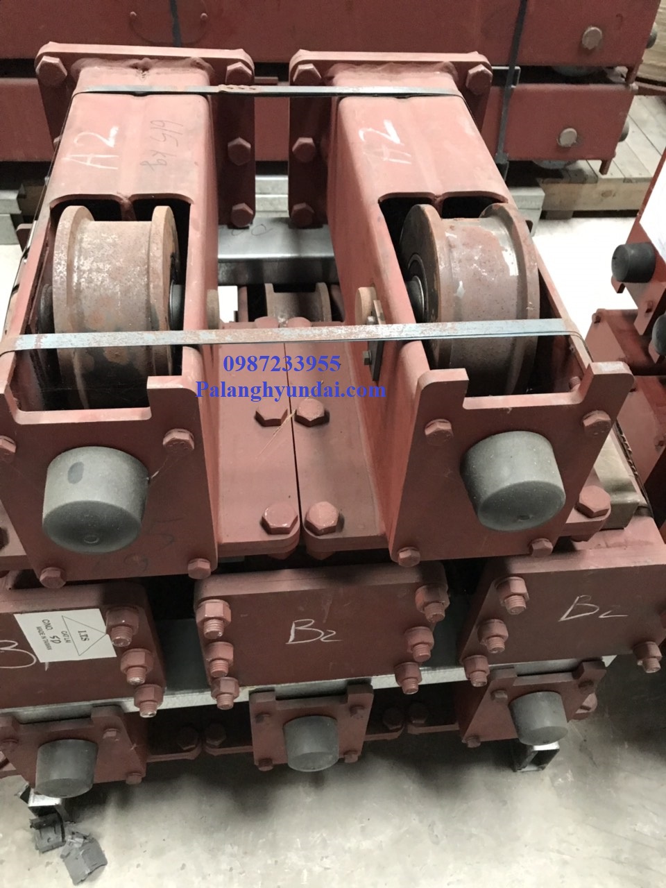 BỘ DẦM BIÊN BÁNH XE ĐÀI LOAN 2 MÉT