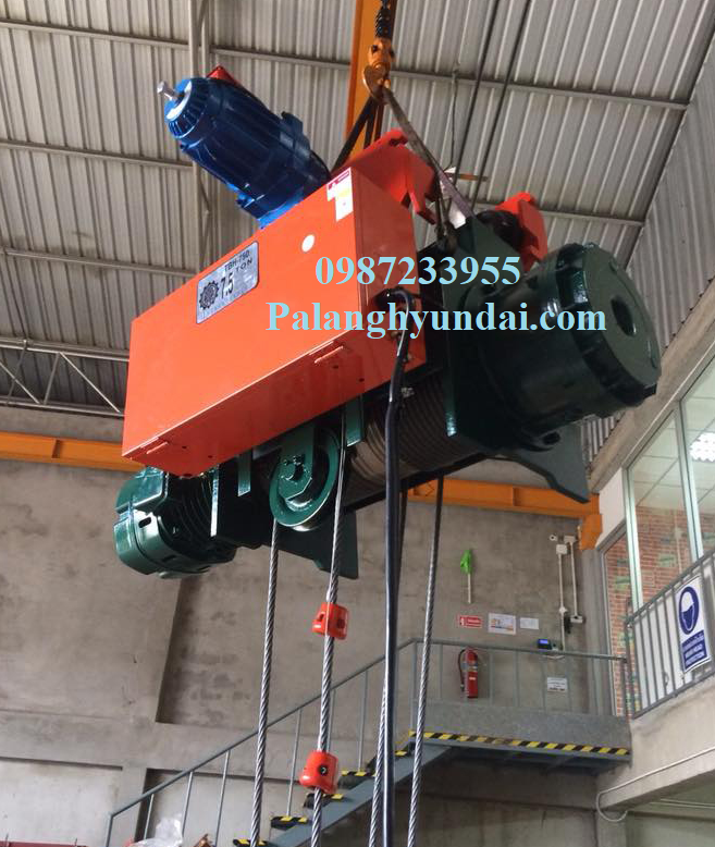 PALANG CÁP ĐIỆN FITOP 7.5 TẤN DẦM ĐƠN MODEL AV071-9M
