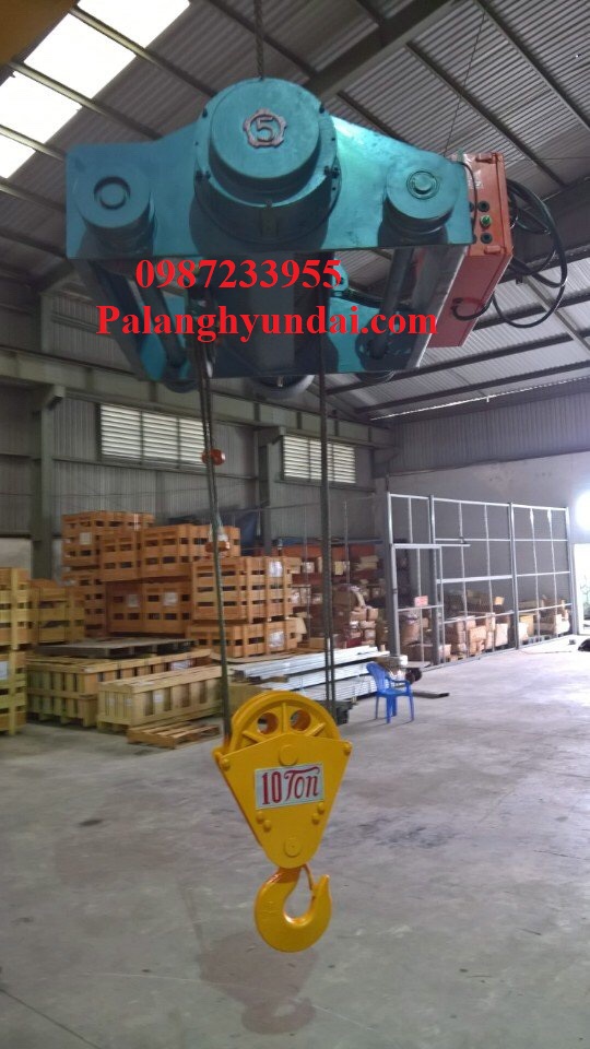 PALANG CÁP ĐIỆN FITOP 10 TẤN DẦM ĐÔI MODEL AW101-9M