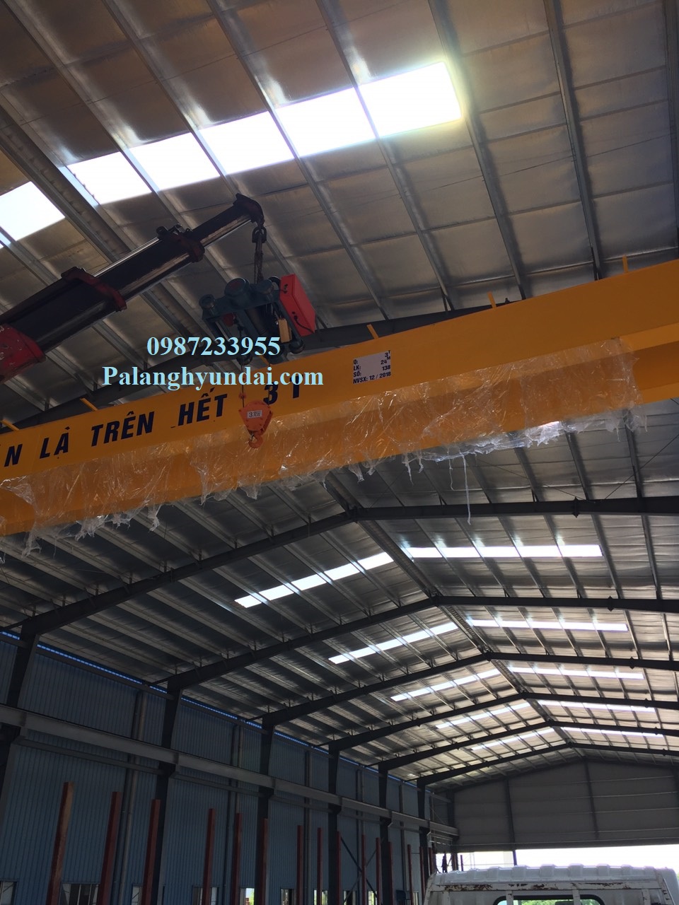 PALANG CÁP ĐIỆN FITOP 3 TẤN DẦM ĐÔI MODEL AW031-9M