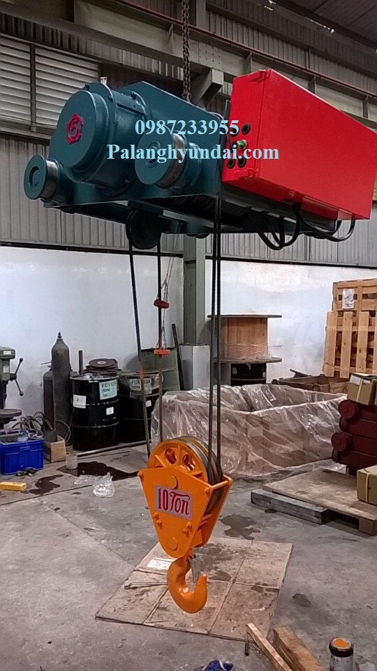  PALANG CÁP ĐIỆN FITOP 10 TẤN DẦM ĐÔI MODEL AW101-9M