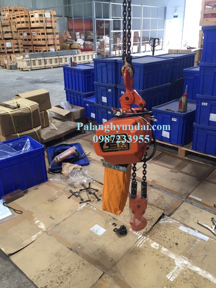 PA LĂNG XÍCH ĐIỆN ITS 2 TẤN CỐ ĐỊNH, NÂNG HẠ 2 TỐC ĐỘ CH-020SD