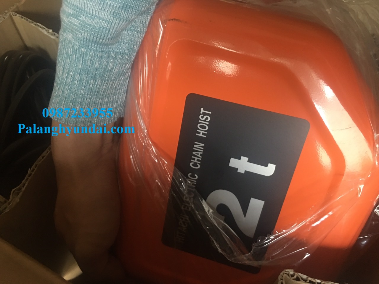 PALANG XÍCH ĐIỆN HITACHI 2 TẤN CỐ ĐỊNH 2F(H)