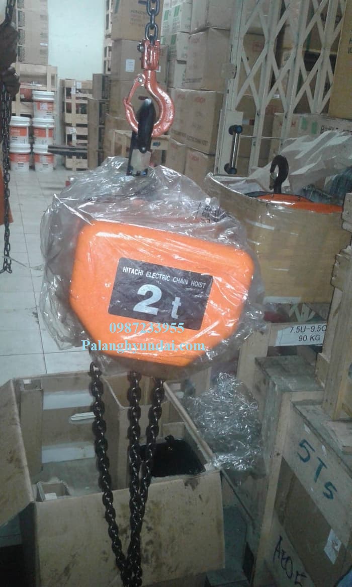 PALANG XÍCH ĐIỆN HITACHI 2 TẤN CỐ ĐỊNH 2F(H)