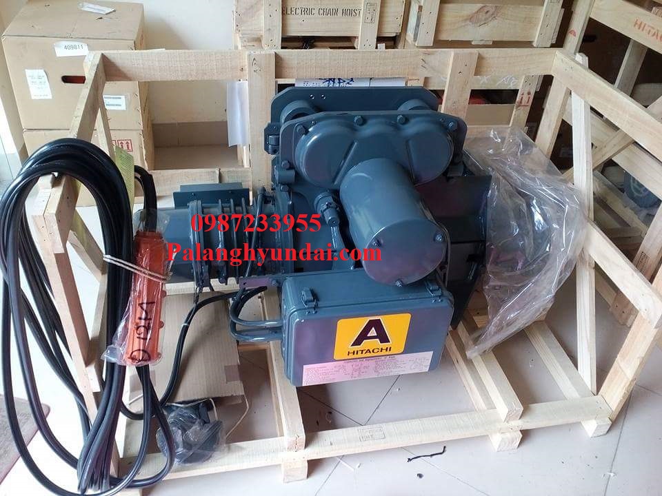 PA LĂNG CÁP ĐIỆN HITACHI 1 TẤN DẦM ĐƠN 1AM-T65 & 1HAM-T65