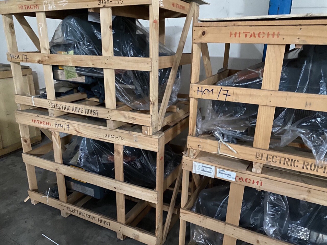 PA LĂNG CÁP ĐIỆN HITACHI 10 TẤN DẦM ĐƠN