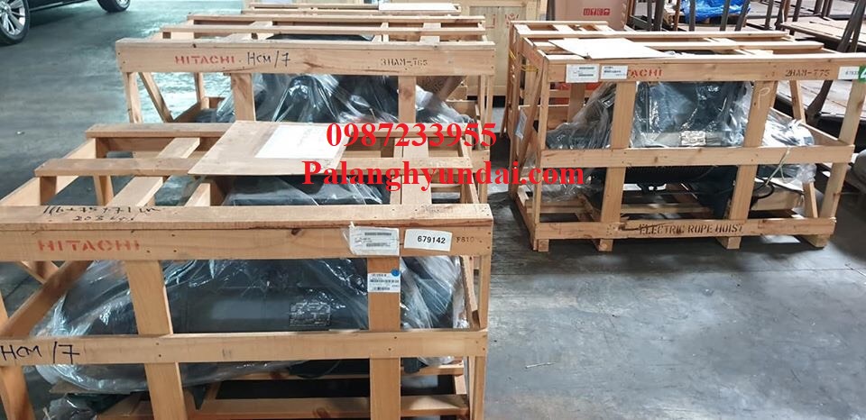 PA LĂNG CÁP ĐIỆN HITACHI 10 TẤN DẦM ĐƠN