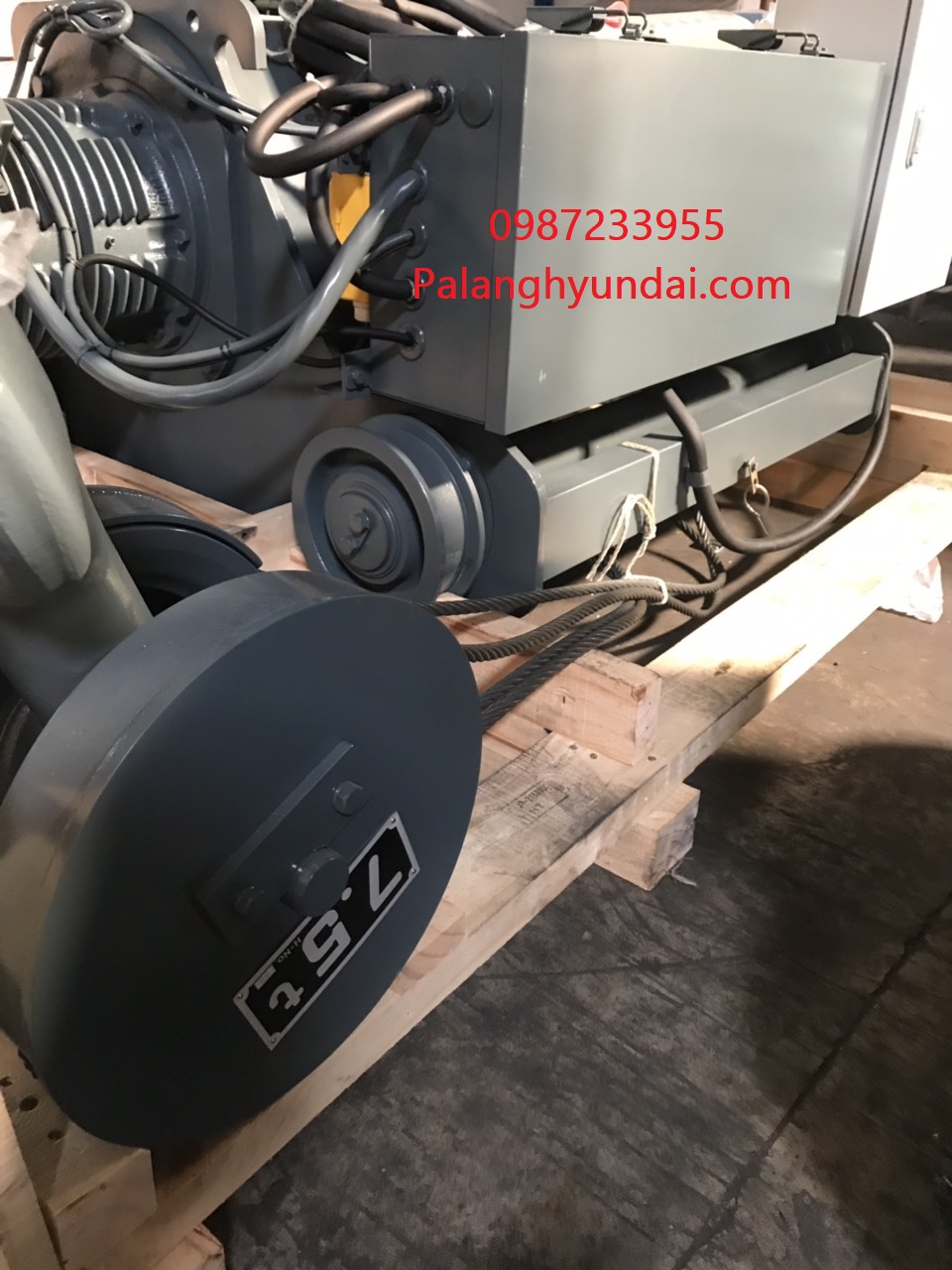 PALANG CÁP ĐIỆN HITACHI DẦM ĐÔI 10 TẤN