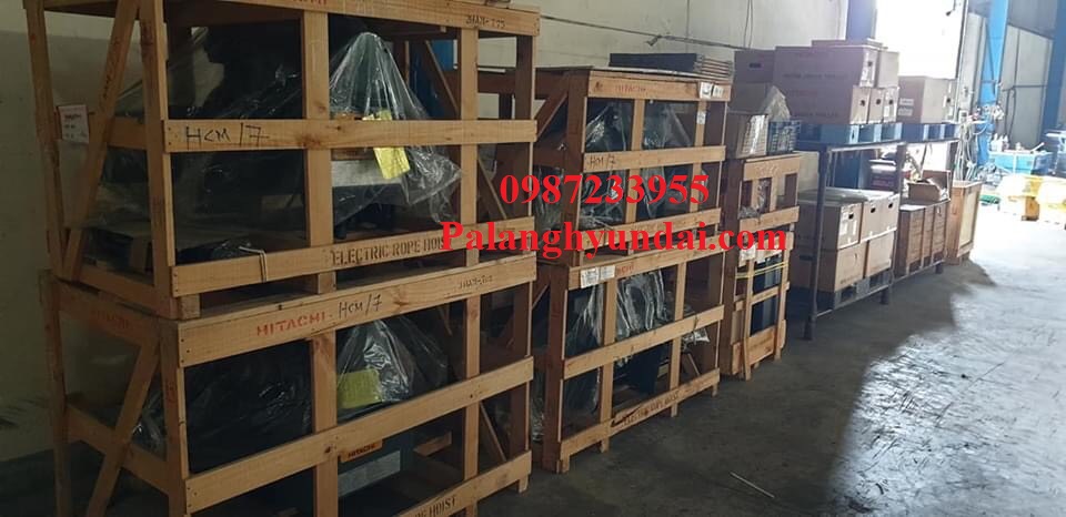 PALANG CÁP ĐIỆN HITACHI DẦM ĐÔI 15 TẤN