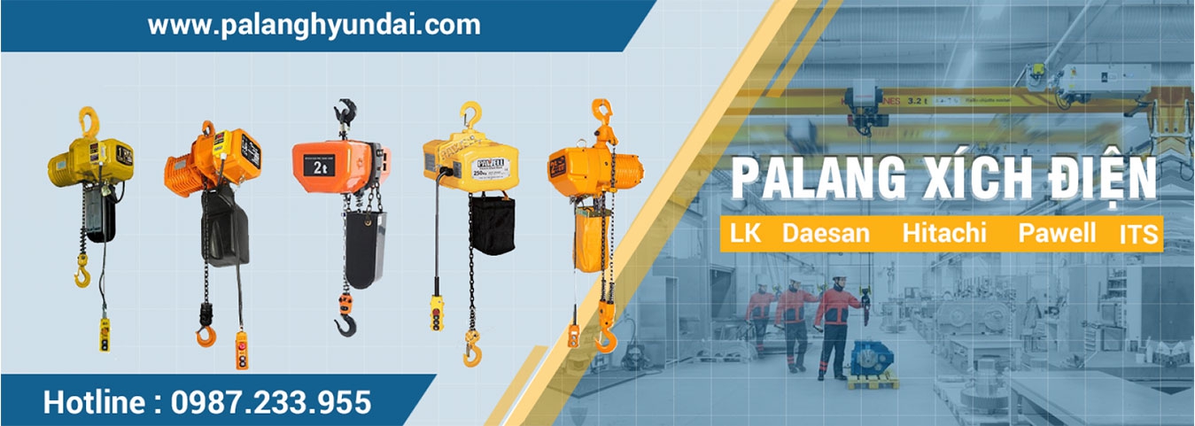 Palang xích điện chính hãng NK 100% từ Hàn Quốc