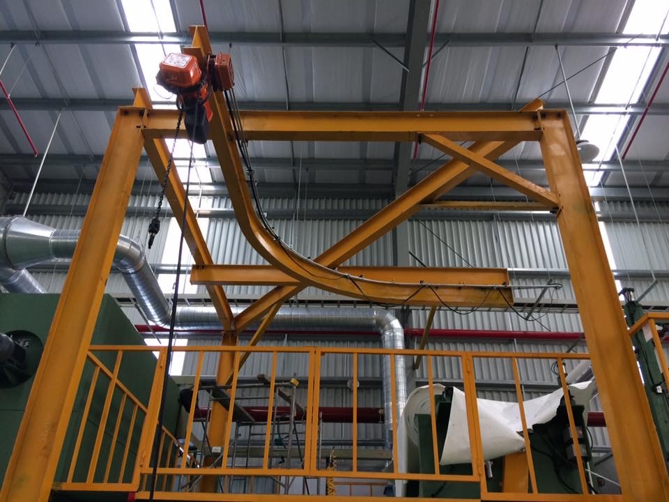 Cầu trục monorail 2 tấn