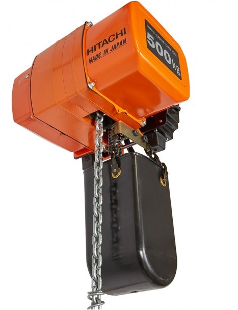 PALANG XÍCH ĐIỆN HITACHI 500KG CỐ ĐỊNH 1/2S(H)