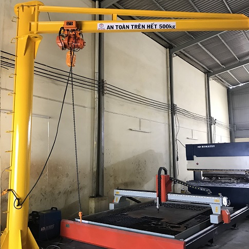 Cẩu trục quay 500kg