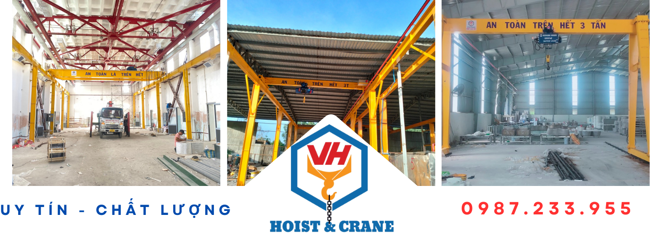 Cầu trục cổng trục dành cho nhà xưởng